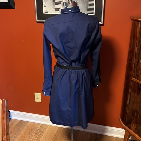 Vintage fitted uniform, button down shirt dress sz S - Picture 2 of 5
